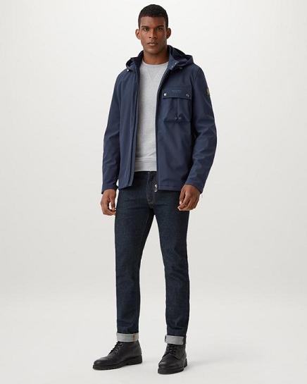 Veste Légère Belstaff Homme Wing Bleu Foncé Marine France NE3748521